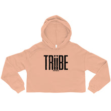 Load image into Gallery viewer, Military Green/Black Crop TRiiBE Hoodie