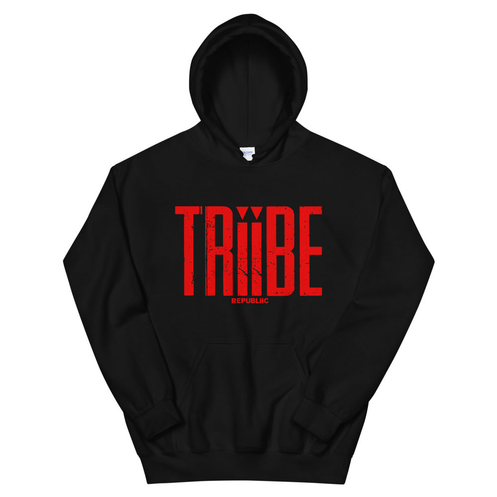 Black & Red Unisex TRiiBE Hoodie