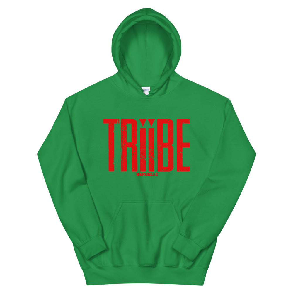 Green/Red Unisex TRiiBE Hoodie