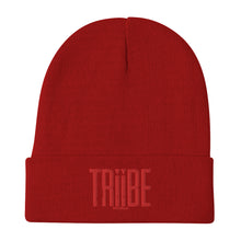 Load image into Gallery viewer, Black/Red TRiiBE Beanie