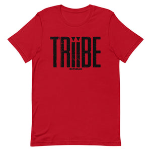 TRiiBE Red/Black Short-Sleeve Unisex T-Shirt