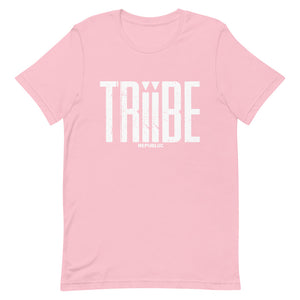 TRiiBE Pink/White Short-Sleeve Unisex T-Shirt