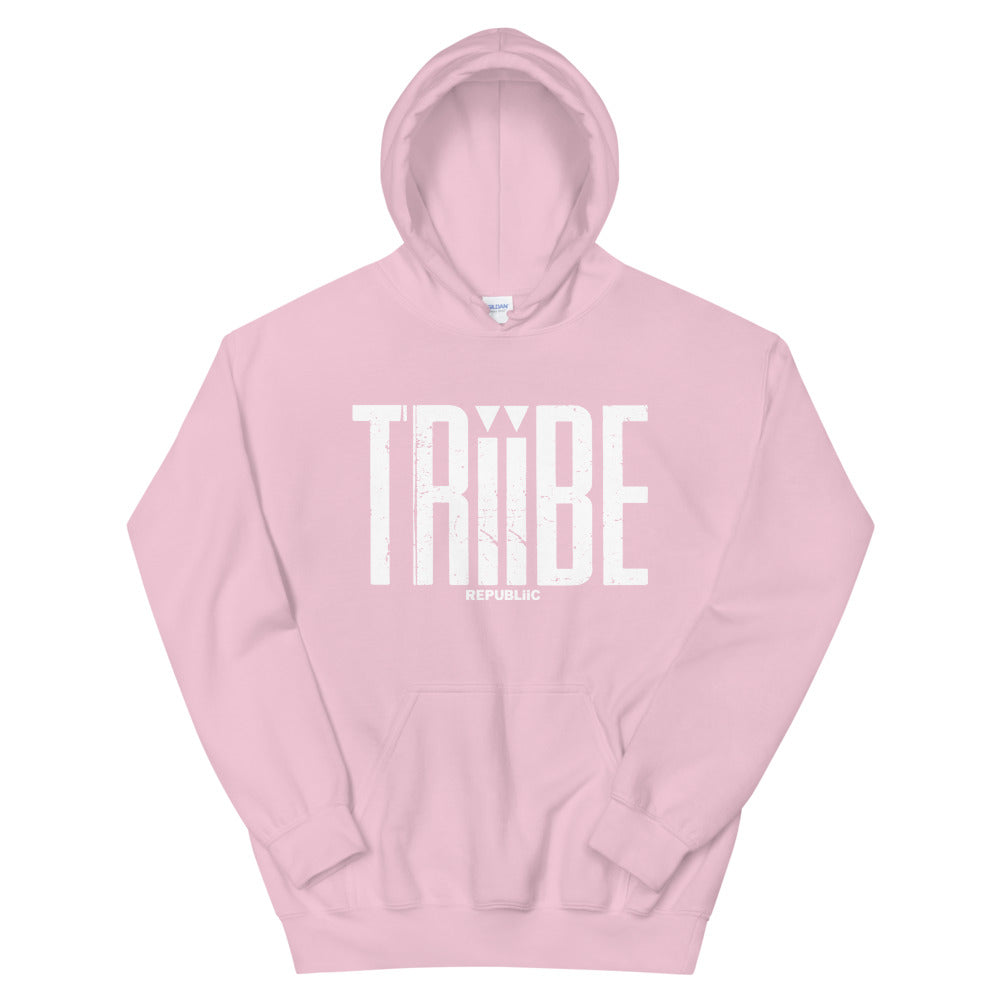 Pink/White Unisex TRiiBE Hoodie