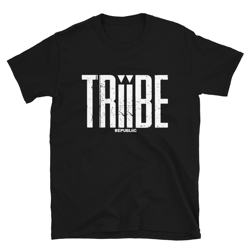 TRiiBE Black/White Short-Sleeve Unisex T-Shirt