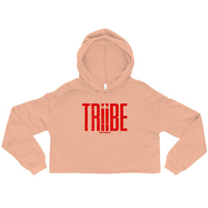 Black/Red Crop TRiiBE Hoodie