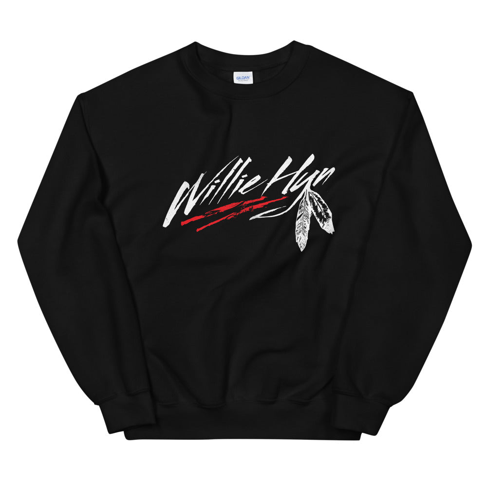 Black Unisex Willie HyN Sweatshirt