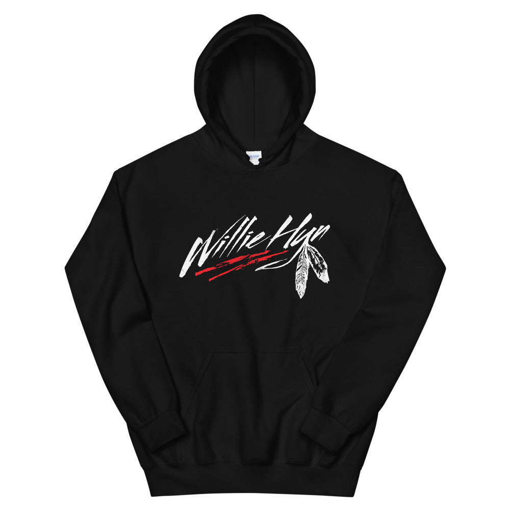 Black/White Unisex Willie HyN Hoodie