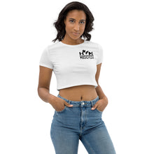 Load image into Gallery viewer, HyN Music Fest White Crop Top