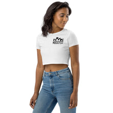 Load image into Gallery viewer, HyN Music Fest White Crop Top